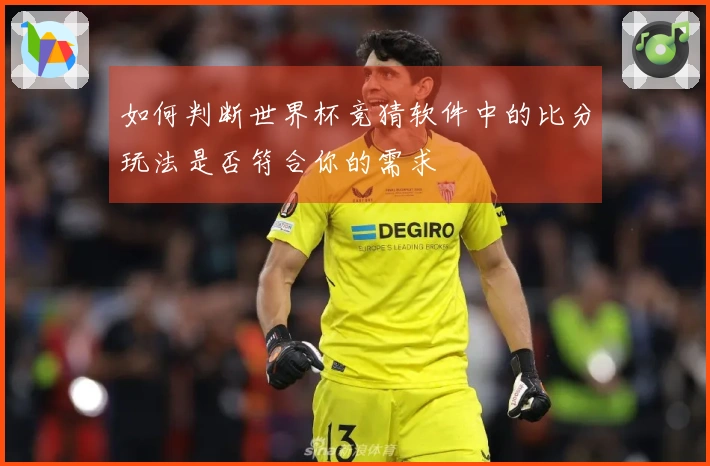 如何判断世界杯竞猜软件中的比分玩法是否符合你的需求