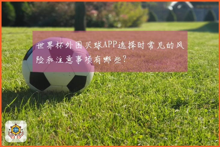 世界杯外围买球APP选择时常见的风险和注意事项有哪些？