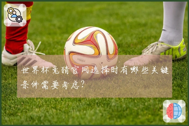 世界杯竞猜官网选择时有哪些关键条件需要考虑？